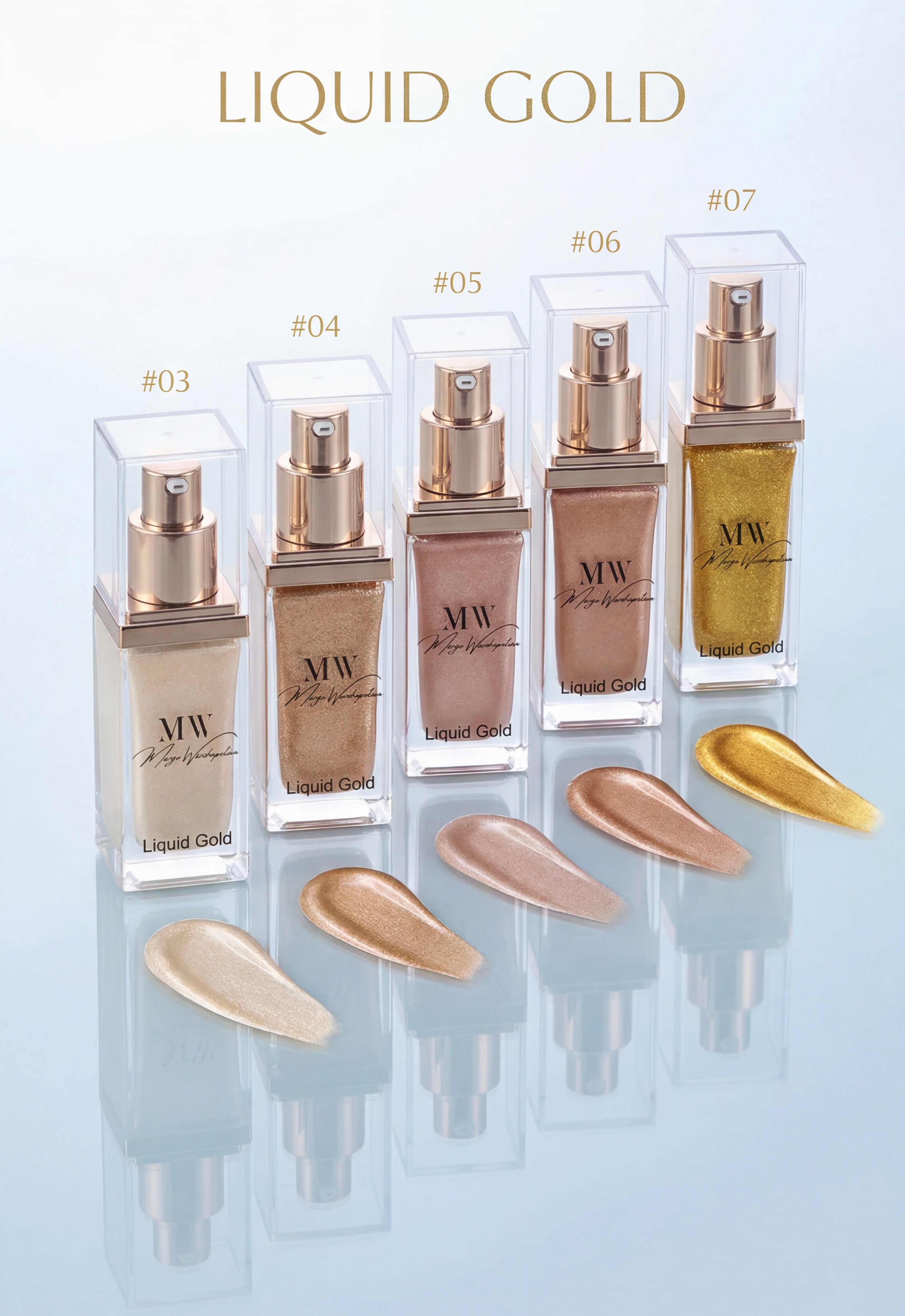 Lueur Royale by MW - Allover Highlighter Liquid Gold