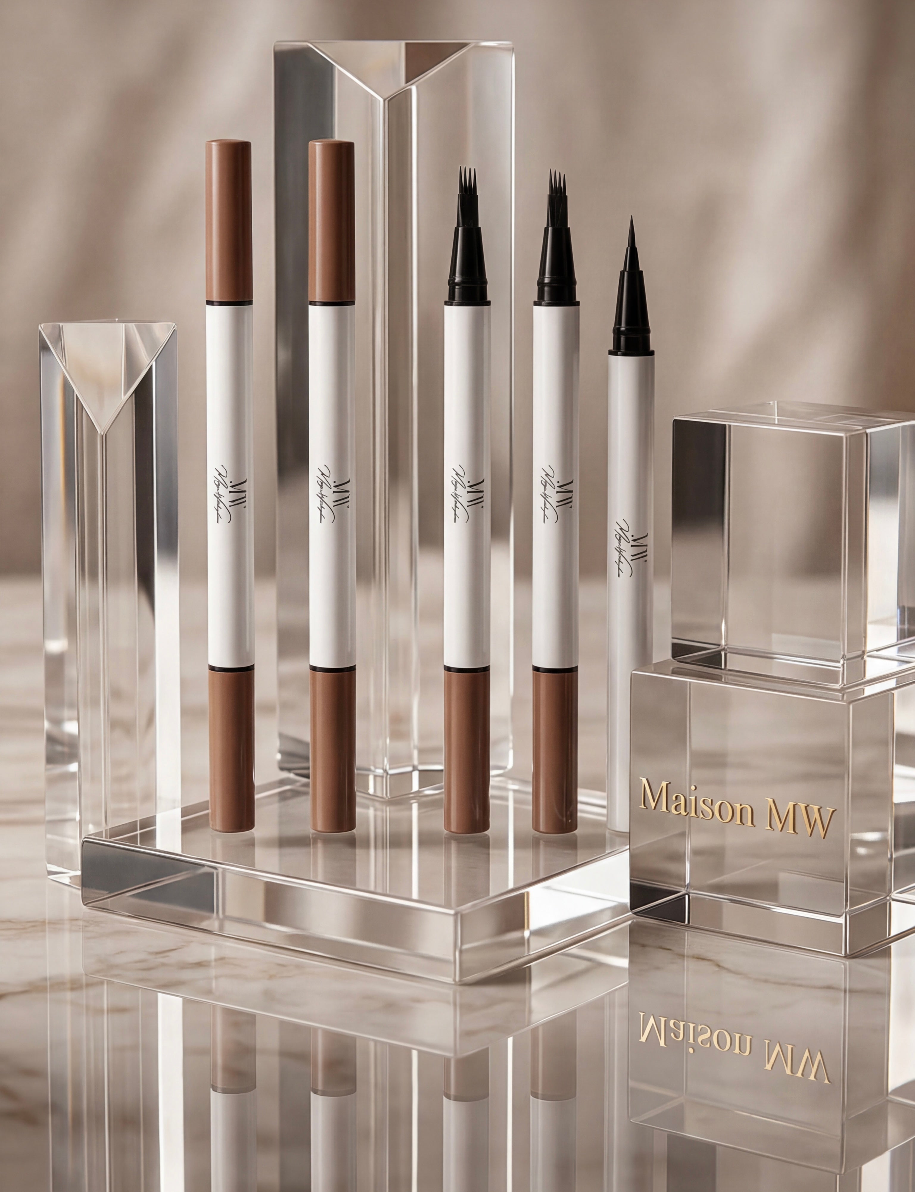 L’Essence du Regard by MW- Dual Precision Brow & Eye Liner