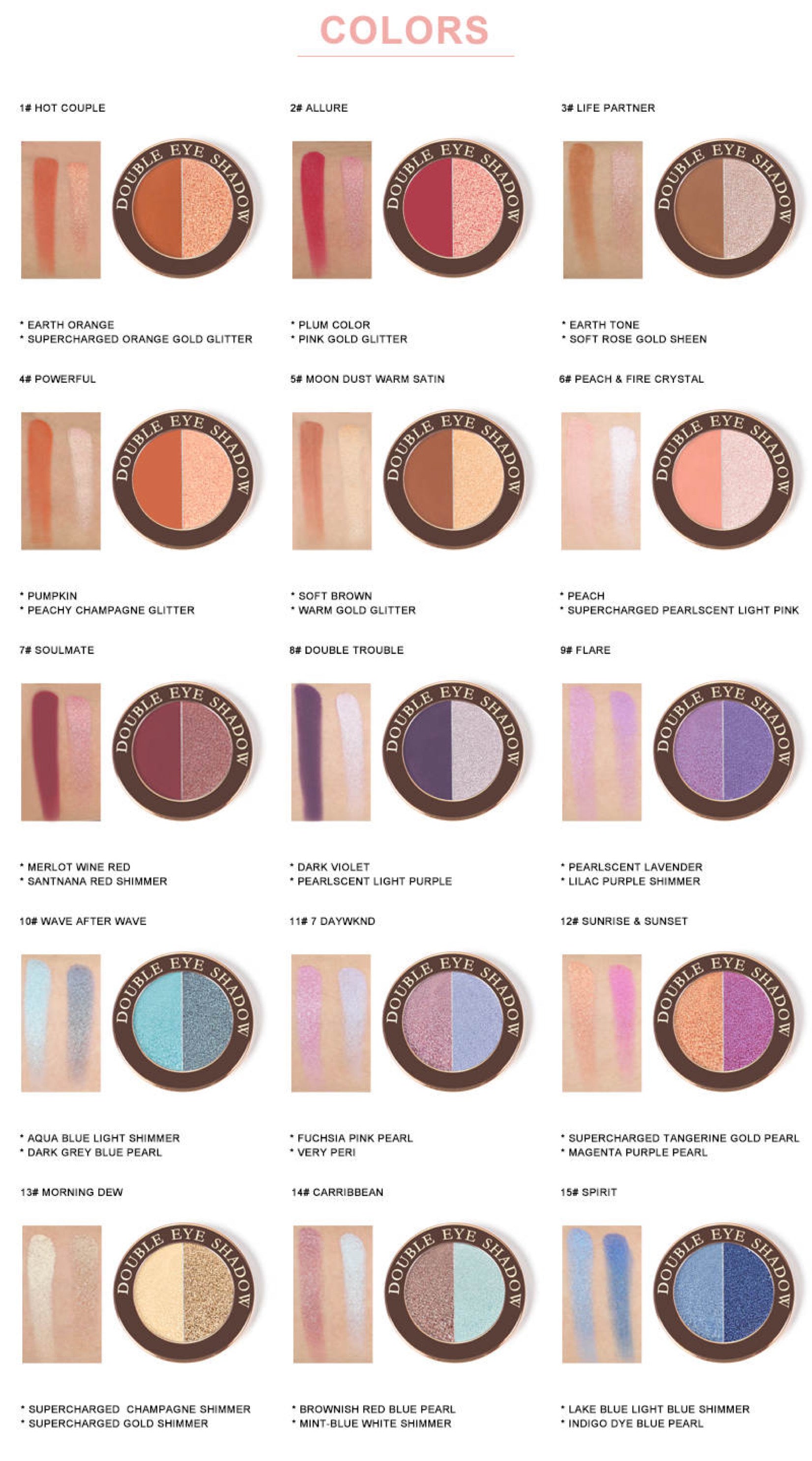 Duo de Lumière by MW - Duo Eyeshadow